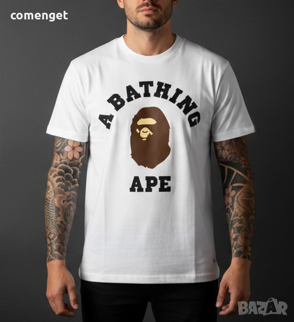 ОВЪРСАЙЗ тениски с BATHING APE дизайн, 3 модела! Или с ТВОЯ идея!, снимка 1