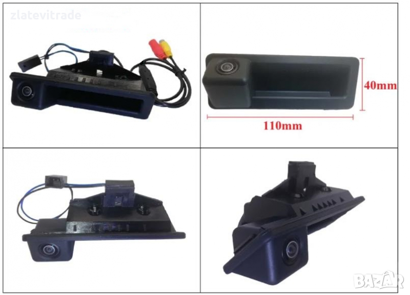 КАМЕРА ЗА задно виждане за BMW E6X,E7X,E8X,E39,E9X,E53, снимка 1