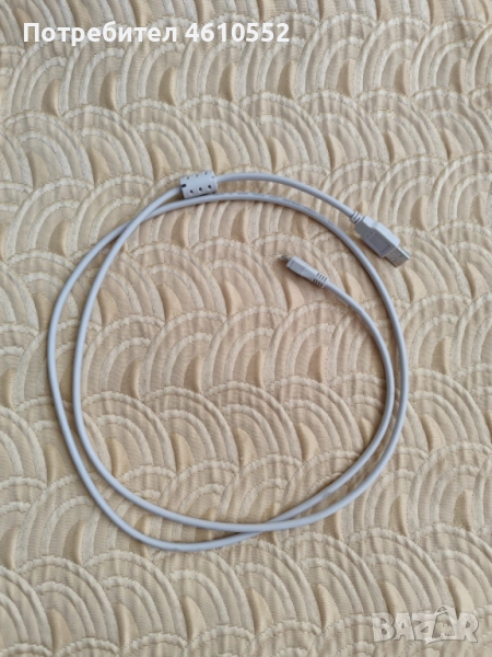 Нов кабел USB- micro USB, снимка 1