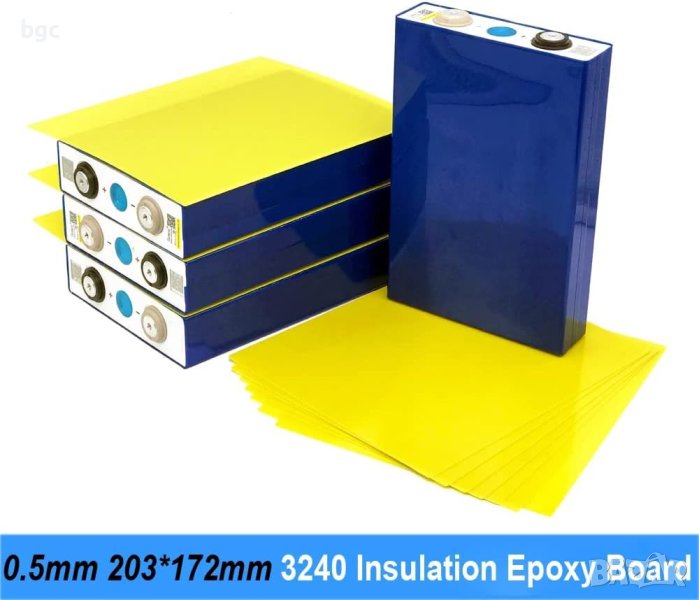 LiFePo4 Изолационни Епоксидни 3240 Плочи Листове 0,5 mm за Батерии  3.2V 280Ah 320Ah 310Ah 90Ah , снимка 1