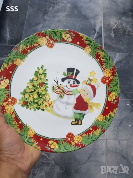 Коледни чинии, снимка 1