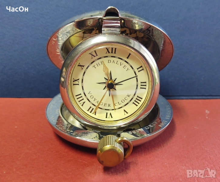 Винтидж DALVEY VOYAGER CLOCK, made in Scotland, снимка 1