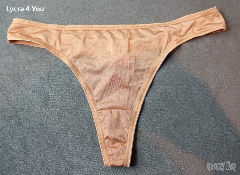 Sloggi L златисти леко лъскави прашки с ликра, снимка 1