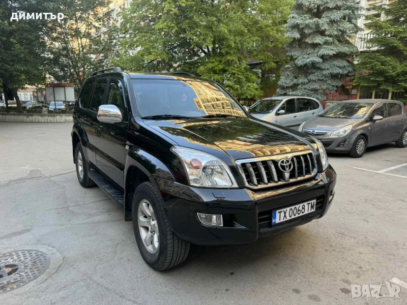 toyota land cruiser j120 luxyry кожа нави печка теглич , снимка 1