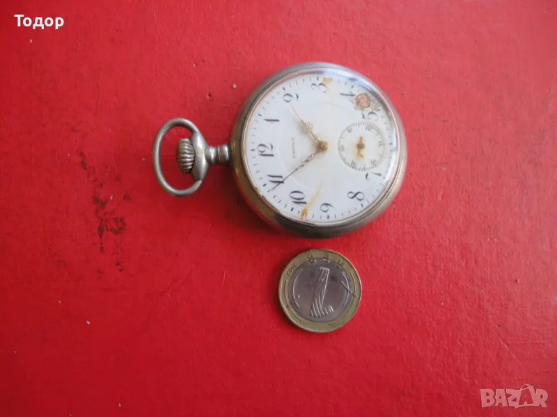 Старинен джобен часовник Havila, снимка 1