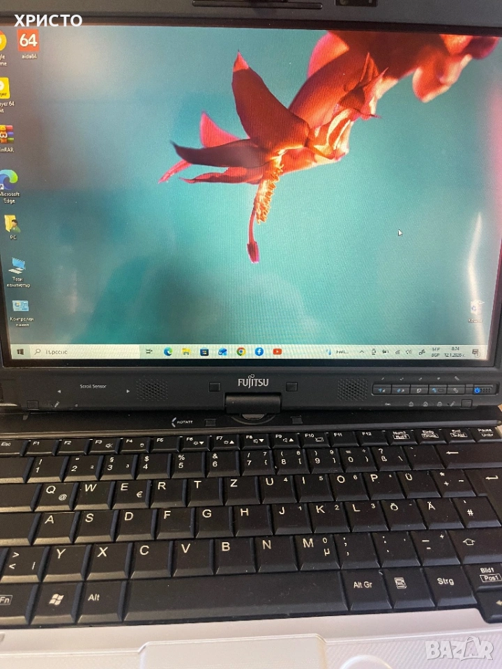 FUJITSU T901-Core i5,8 GB RAM,240 GB SSD,зарядно, снимка 1