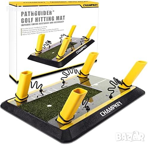 Нова Постелка за голф удари с подвижна тренажор трева за тренировка, снимка 1