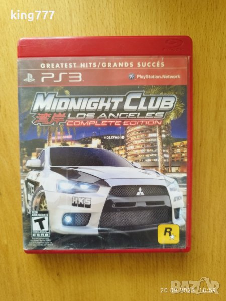 Игра за PS3 Midnight Club Los Angeles complete edition , снимка 1