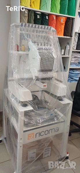 Бродировъчен автомат RICOMA EM-1010-8S - 10 конечна бродировъчна машина, снимка 1