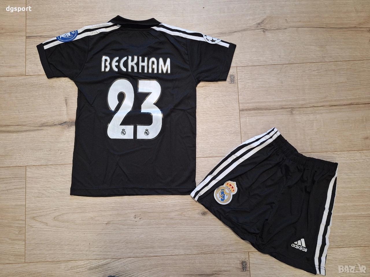 Детски екип на Дейвид Бекъм #РЕАЛ М #ретро модел!, снимка 1