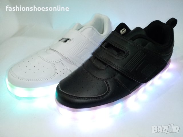 Детски светещи маратонки със USB зарядно. , снимка 9 - Детски маратонки - 40418622