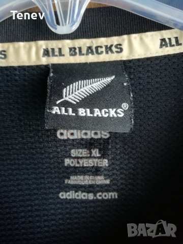 All Blacks New Zealand Rugby Adidas Formotion 2011/2012 оригинална ръгби тениска фланелка XL, снимка 4 - Тениски - 42418293