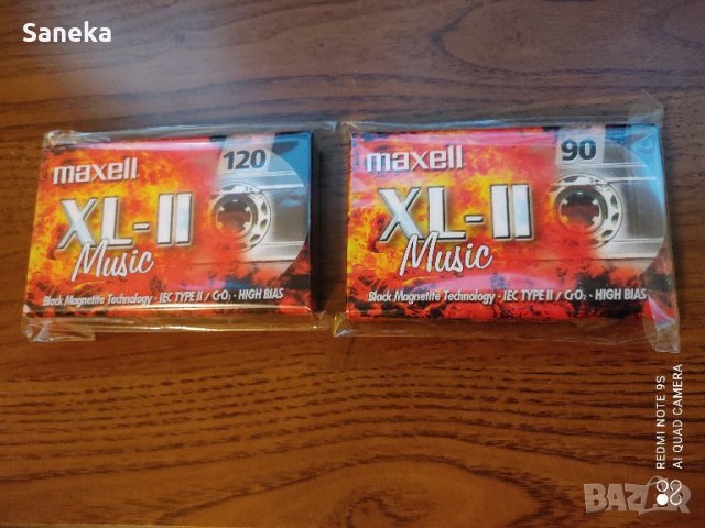 MAXELL XL II 90,TDK HEAD CLEANER, снимка 2 - Аудио касети - 36633913