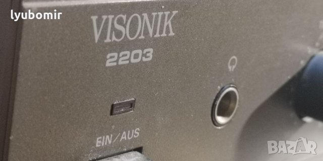 VISONIC 2203, снимка 8 - Ресийвъри, усилватели, смесителни пултове - 35763420