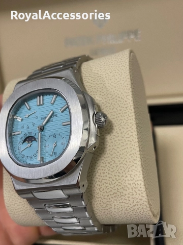 Patek Philippe nautilus tiffany blue, снимка 3 - Мъжки - 52485551