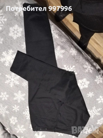 елегантен официален панталон с висока талия-H&M-42номер, снимка 6 - Панталони - 53290245