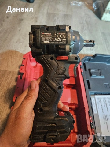 Гайковерт /импакт Parkside PDSSAP D3,с ударна част от B3,с наковалня 1/2, снимка 3 - Винтоверти - 53804215