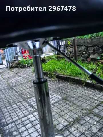 Бар стол кожа /регулируем , снимка 8 - Столове - 49853299