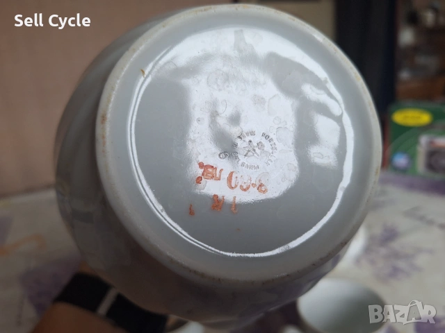 ✅БЪЛГАРСКИ ПОРЦЕЛАНОВ СЕРВИЗ ЗА КАФЕ❗, снимка 5 - Сервизи - 53042621