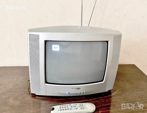РАЗПРОДАЖБА - 20€. Телевизор - BEKO NR-14 K39 – TXS 14-CRT-TV, снимка 4 - Телевизори - 52005908