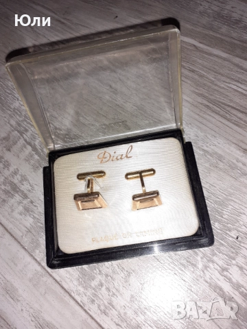 Позлатени ръкавели и писалка, снимка 2 - Колекции - 52910134