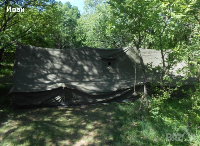 Палатка военна ( офицерска , войнишка , армейска , military ), снимка 7 - Палатки - 38602565