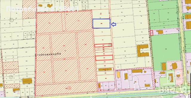 Продава парцел Южна индустриална зона Пловдив
