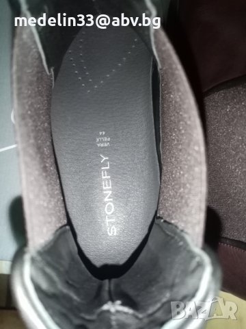 Stonefly Италиански мъжки боти 44, ест. кожа, нови, снимка 7 - Мъжки боти - 42311036