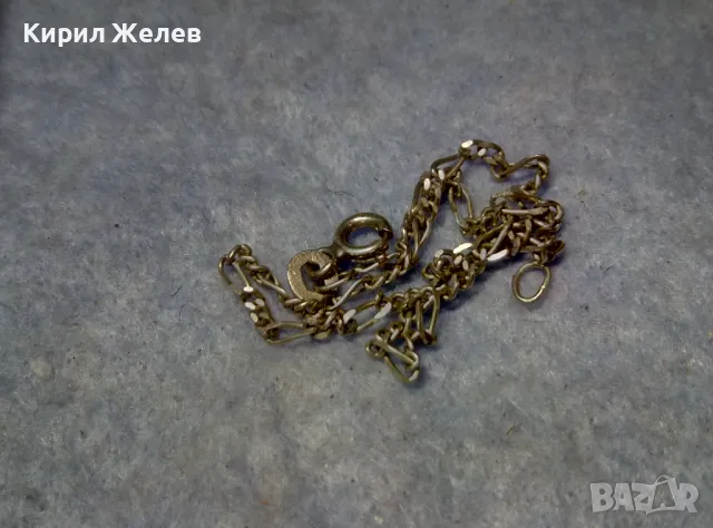 НЕЖНА СРЕБЪРНА ГРИВНА СРЕБРО 925 КЛАСИЧЕСКА КАРТИЕ ПЛЕТКА РЪЧНА БИЖУТЕРСКА ИЗРАБОТКА 28543, снимка 5 - Гривни - 49682910