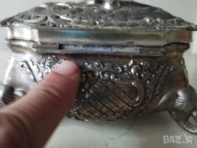 барокова кутия за бижута, снимка 6 - Антикварни и старинни предмети - 42165271