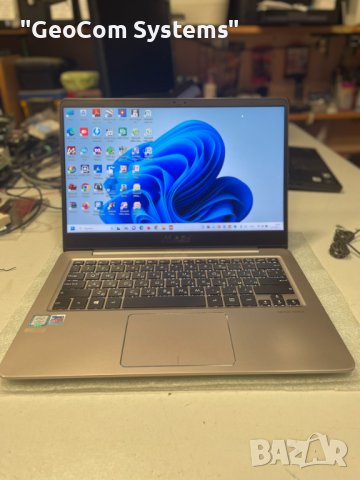 ASUS ZenBook UX410U (14" FHD IPS,i7-7500U,8GB,256GB,CAM,BTU,Type-C,HDMI), снимка 1 - Лаптопи за работа - 41458141