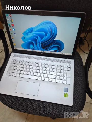 Лаптоп HP Intel Core i7-7500U NVIDIA GeForce 940MX 8GB DDR4 128GB SSD 1TB HDD