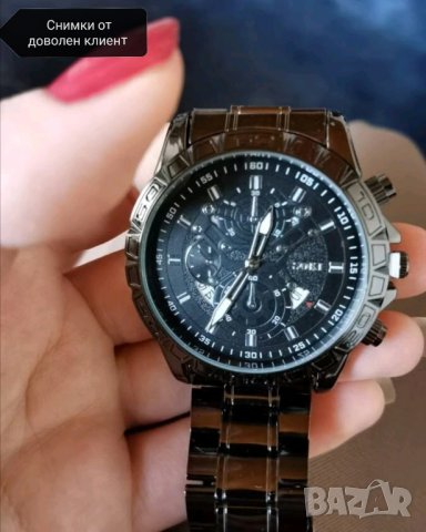 Мъжки стилен часовник с гривна, снимка 7 - Мъжки - 41755905