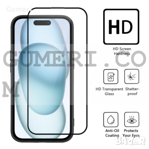 Apple iPhone 17 Pro Протектор за Целия Екран , снимка 2 - Фолия, протектори - 52178230
