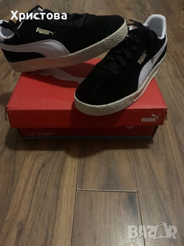 Велурени кецове Пума, снимка 2 - Кецове - 52444861