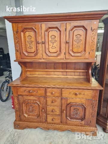 Масивна Витрина-внос от Германия!, снимка 2 - Секции и витрини - 50626852