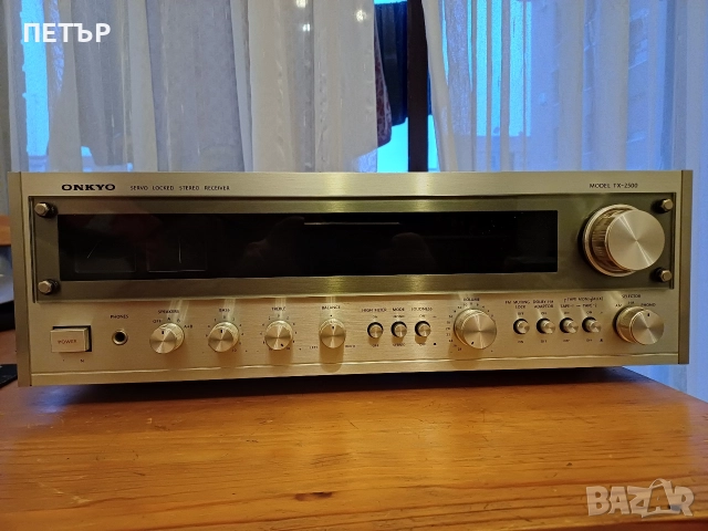Onkyo TX 2500 Ш 48.8 . В 16.3 . 40.0 12 кг усилватела е във перфекто състояние , снимка 2 - Аудиосистеми - 52957468