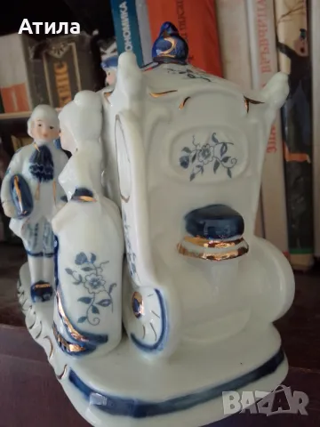 порцелан статуетка композиция 20/16 см, снимка 7 - Статуетки - 48596500