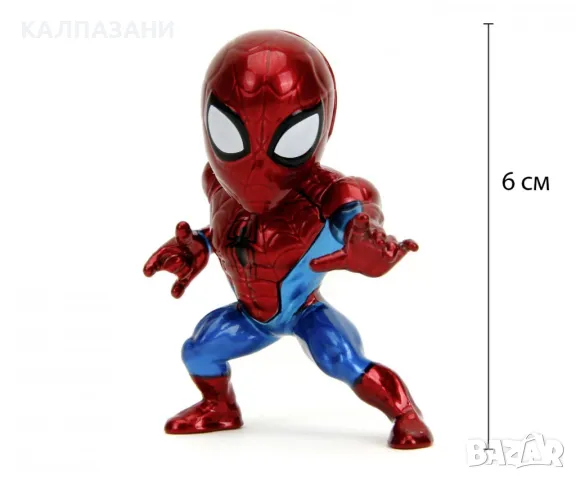 Марвел комплект от 4 метални фигурки герои Jada, 6 см Simba Toys 253222015, снимка 3 - Фигурки - 49005074