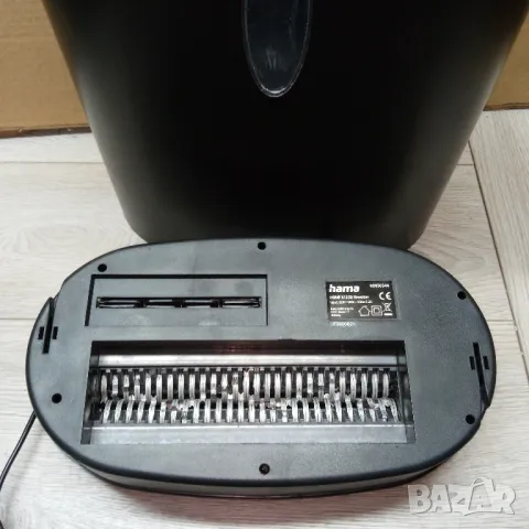 Шредер за унищожаване на документи HAMA, снимка 5 - Ученически пособия, канцеларски материали - 48692234