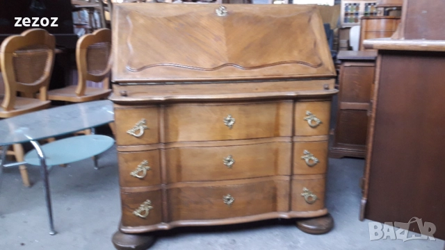 Ретро бюро писалище №81, снимка 2 - Бюра - 52575309