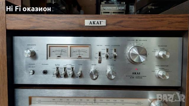 Шкаф с компоненти Akai AM 2600 Akai AT 2600 Akai GXC 750D, снимка 5 - Аудиосистеми - 51052684