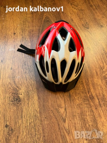 Червено бяла каска за велосипед или други спортове само за 10лв., снимка 10 - Спортна екипировка - 52531614