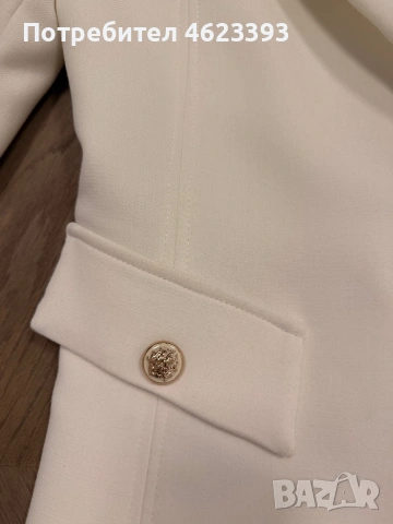 Бяло сако Christine Fashion, снимка 2 - Сака - 53698919