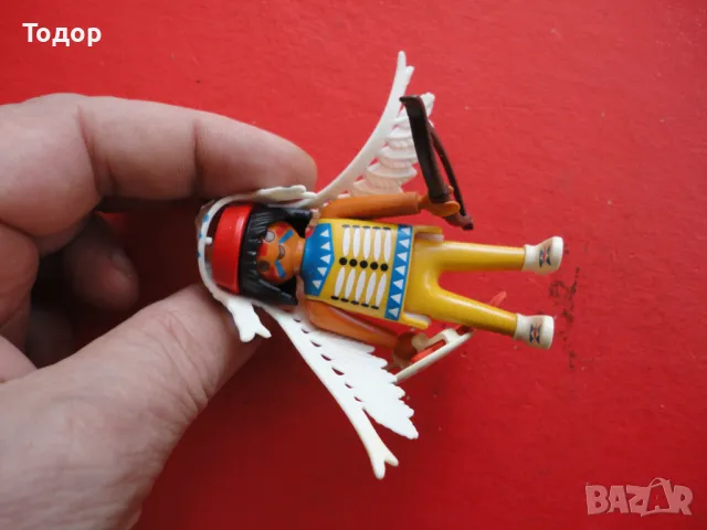 Играчка Индиански вожд Gebro 1993, снимка 6 - Други - 49140904