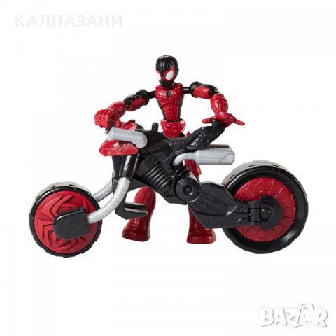 HASBRO BEND and FLEX Фигура SPIDER MAN с превозно средство F0236, снимка 3 - Фигурки - 36020117