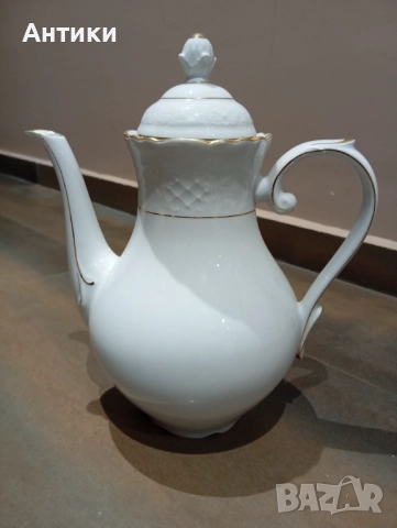 Порцеланов чайник кана маркиран
