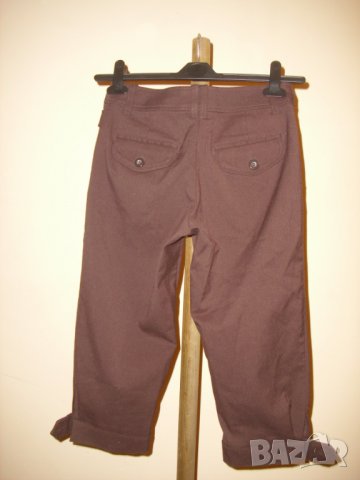 Всичко по 5 лв - Дамски панталон със 7/8 дължина - H&M - кафяв, снимка 4 - Панталони - 40566442
