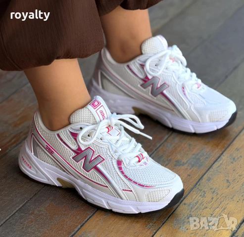 New Balance 530 White/Pink Дамски Маратонки 36-40 Номер с Кутия 