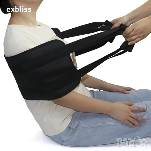 Противоплъзгащ широк трансферен колан за пациенти и инвалиди, снимка 6 - Други - 53387692